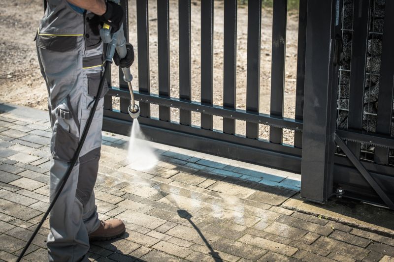 Paver Courtyard Cleaning